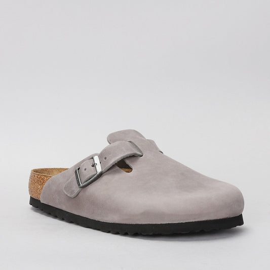 BIRKENSTOCK - BOSTON 1013255 - SFB IRON OILED LEATHER