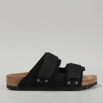 BIRKENSTOCK - UJI 1024810 - BLACK SUEDE/NUBUCK LEATHER