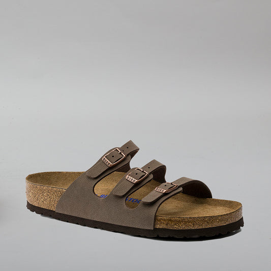 BIRKENSTOCK FLORIDA 53881 MOCCA LEATHER SFB