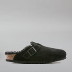 BIRKENSTOCK - BOSTON CLOGS - SHEARLING BLACK