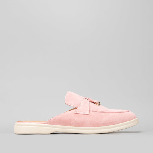 LE SANSA Cosima - Baby Pink Suede