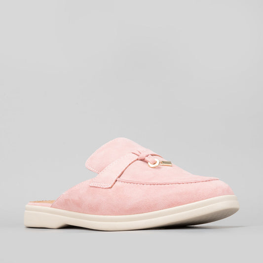 LE SANSA Cosima - Baby Pink Suede