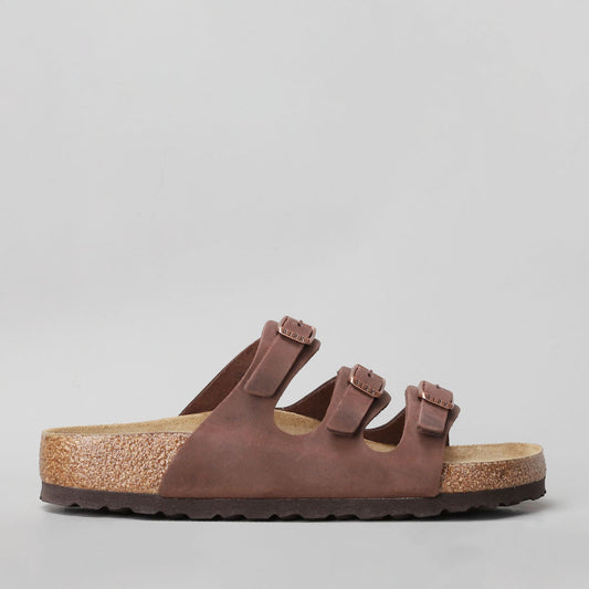 BIRKENSTOCK - FLORIDA 53901 - SOFT FOOTBED OILED HABANA
