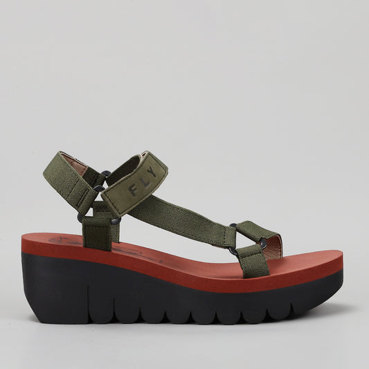 FLY LONDON - YEFA - ARMY GREEN
