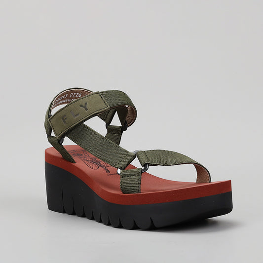 FLY LONDON - YEFA - ARMY GREEN