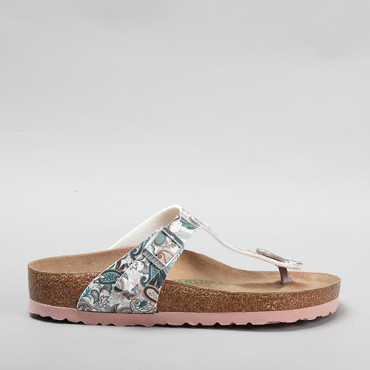 BIRKENSTOCK - GIZEH 1023184 VEGAN - LIGHT ROSE/MULTICOLOUR