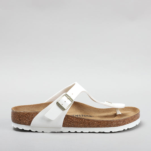 BIRKENSTOCK - GIZEH 1005299 BF - WHITE PATENT