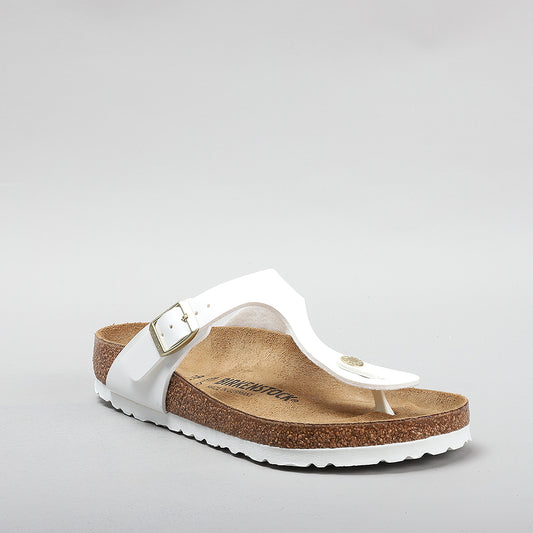 BIRKENSTOCK - GIZEH 1005299 BF - WHITE PATENT