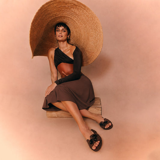 HISPANITAS - BALI HV264683 - BOLERO-V26 AVELLANA
