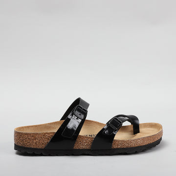 BIRKENSTOCK MAYARI 71091 BF BLACK PATENT – Zagarra Shoes