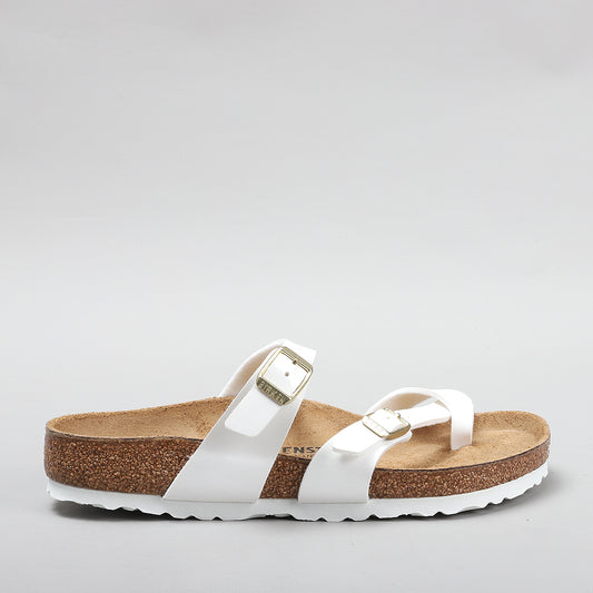 BIRKENSTOCK - MAYARI BF - PATENT WHITE