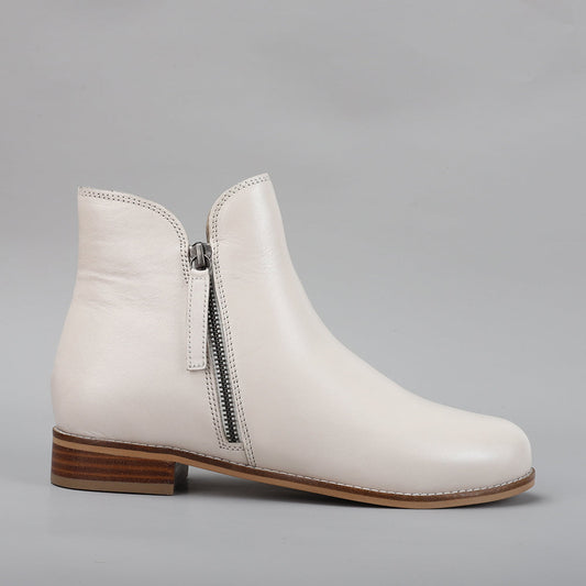 Molly Boot - Off White - LE SANSA