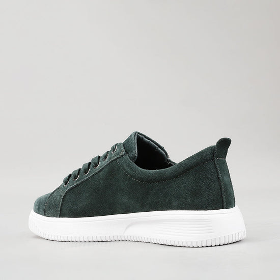 Nelly - Bottle Green Suede - Naked Arches