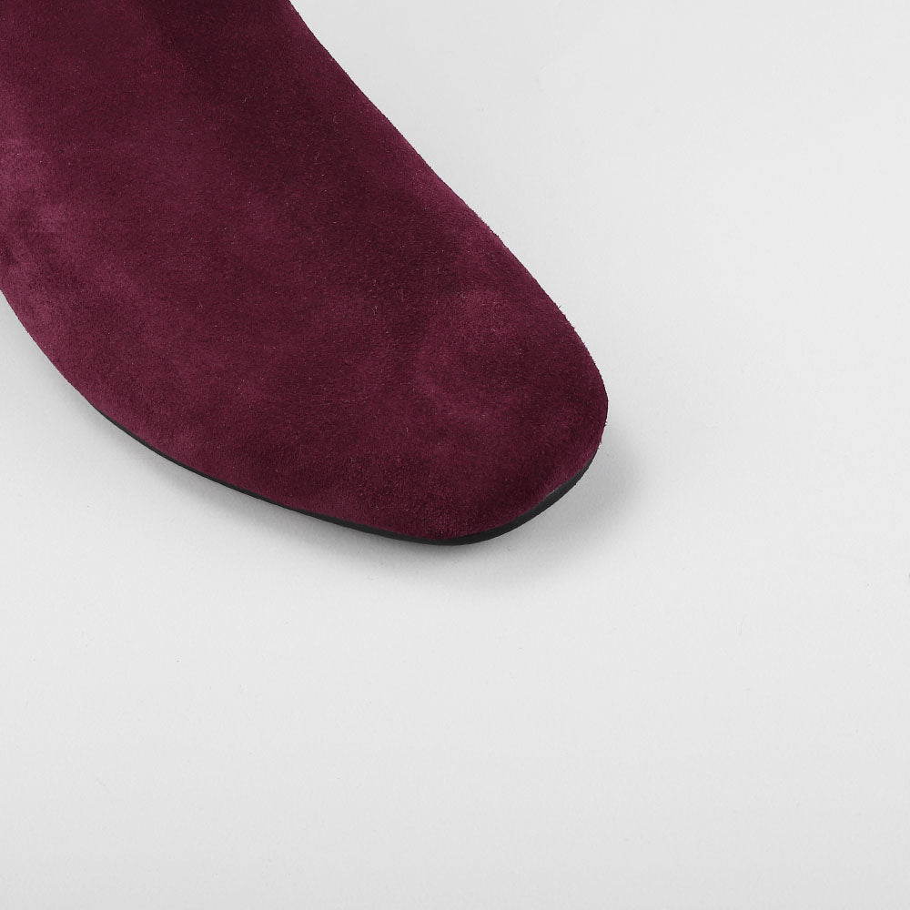 Sansa Rockets LE SANSA Rocket - Burgundy Suede – Zagarra Shoes