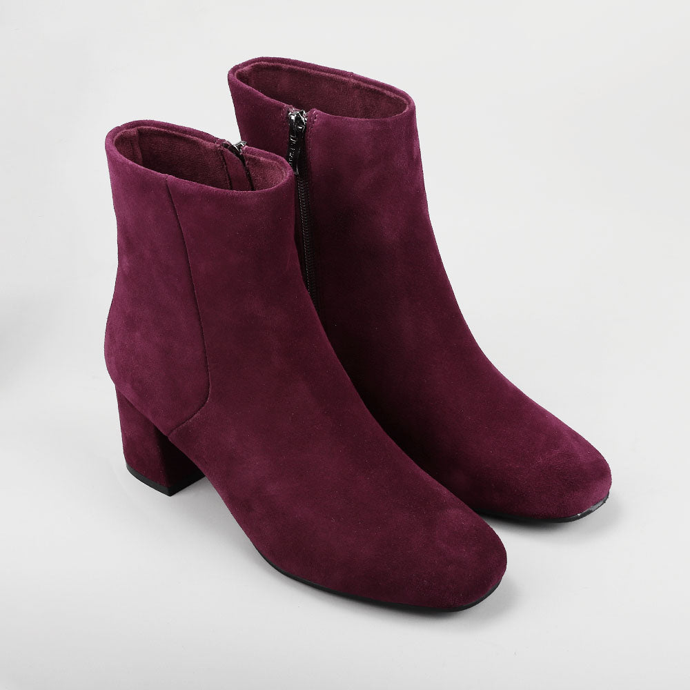 Sansa Rockets LE SANSA Rocket - Burgundy Suede – Zagarra Shoes