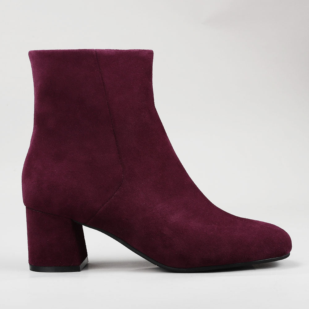 Sansa Rockets LE SANSA Rocket - Burgundy Suede – Zagarra Shoes