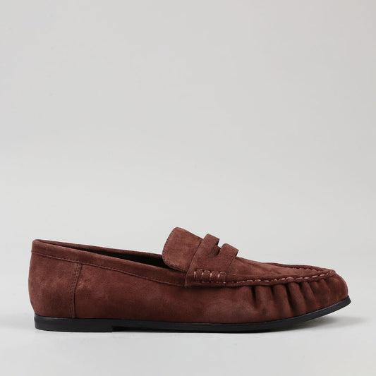 ROLLIE NATION - HUDSON MOCCASIN - BROWN SUEDE