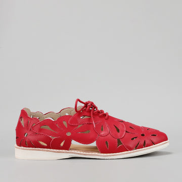 ROLLIE NATION - SIDECUT APPLIQUE - RED