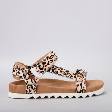 ROLLIE NATION - TOOTH WEDGE - NEUTRAL LEOPARD