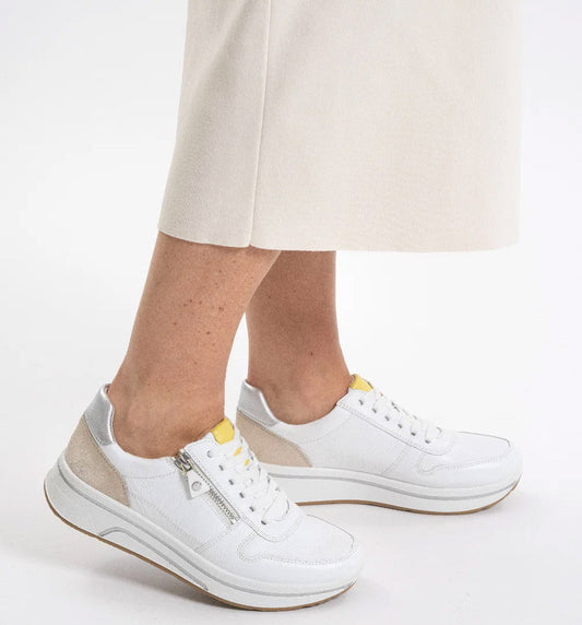 ARA - SAPPORO 12-27540 - WHITE/SHELL/SILVER