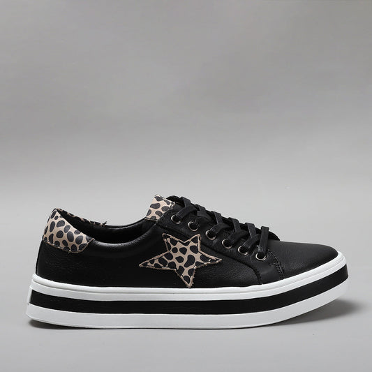 Savis - Black/Leopard - LE SANSA