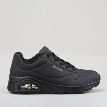 SKECHERS - UNO - 73690 - BLACK BLACK