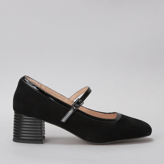 Zafira - Black Suede - LE SANSA