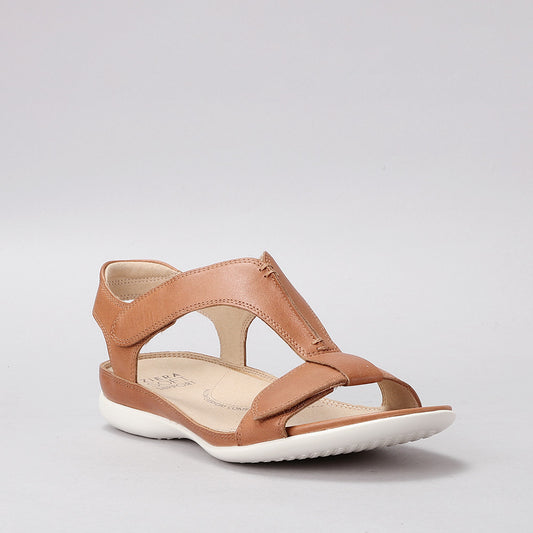 ZIERA - BARKLY W ZR - DK TAN