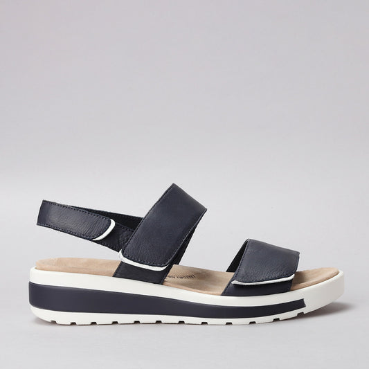 ZIERA - GARLIN W ZR - NAVY/WHITE