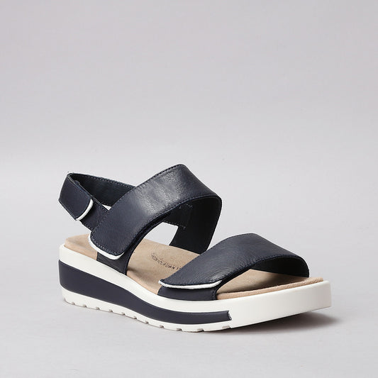 ZIERA - GARLIN W ZR - NAVY/WHITE