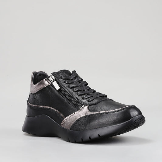 ZIERA - PELLS XW ZR - BLACK PEWTER