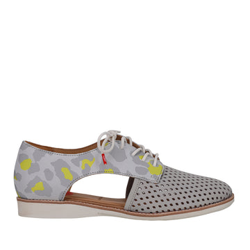 ROLLIE NATION - SIDECUT PUNCH - GREY NEON LEOPARD